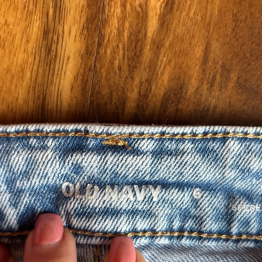 Old Navy Light Blue Flare Jeans size 6 - Picture 2 of 10